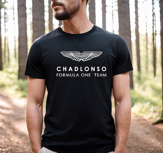 Fernando Alonso Chadlonso Logo Tee para Aston Martin F1 Fanatics Fernando  Alonso camiseta fórmula uno camiseta divertida carreras fórmula uno regalo  fan -  España