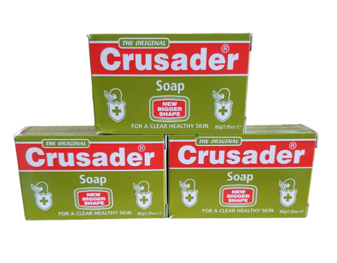 Crusader Soap 2.85 Oz for Clear Healthy Skin Pack of 3 Etsy Canada