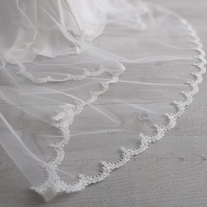 Handmade Mantilla Bridal Veil - Michelle