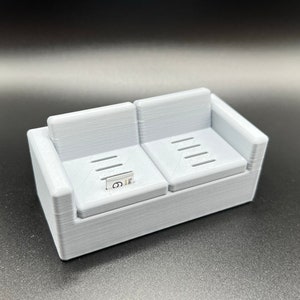 Micro SD Kartenhalter Mini Sofa / Mini Marken / Aufbewahrung / Organizer / Schreibtisch Aufbewahrung / SD / Micro SD / MicroSD / 3D Druck