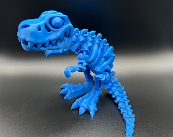 Flexi T-Rex / Flexi Factory / Flexible T-Rex / Articulado / Flexi Animales / Impresión 3D /