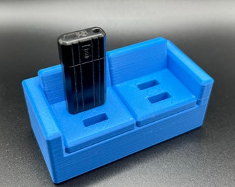 Soporte USB Mini Sofá / Mini Marcas / Almacenamiento / Organizador / Almacenamiento de Escritorio / Regalo de Oficina / Impresión 3D