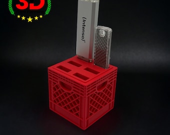 Porta Tarjetas Micro SD Mini Sofá / Mini Marcas / Almacenamiento / Organizador / Almacenamiento Escritorio / SD / Micro SD / MicroSD / Impresión 3D