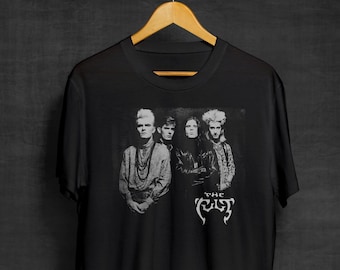 The Cult Black T-Shirt | Band Shirts | Rock | Goth Rock | Post-Punk
