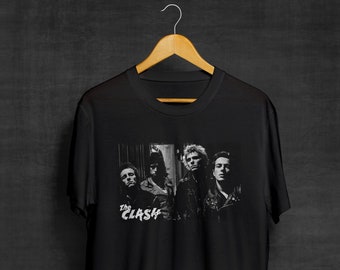 The Clash Black T-Shirt | Band Shirts | Punk Rock | British Punk | Rock