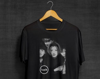 Lush Band Black T-Shirt | Band Shirts | Shoegaze | Alternative