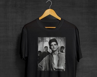 Smiths Black T-Shirt | Band Shirts | Rock | Post-Punk