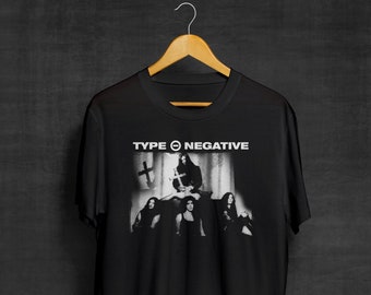 Type O Negative Black T-Shirt | Band Shirts | Rock | Metal | Gothic Metal