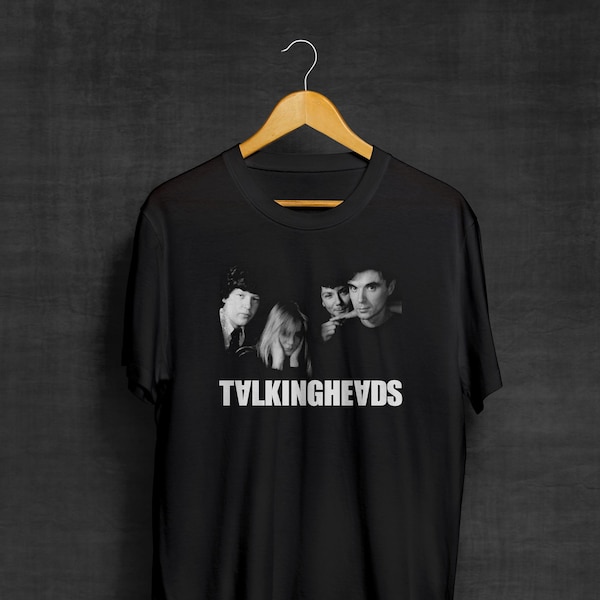 Talking Heads Black T-Shirt | Band Shirts | Rock | New wave | Post Punk