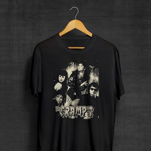 The Cramps Black T-Shirt | Punk Rock | Garage Rock | Band Shirts