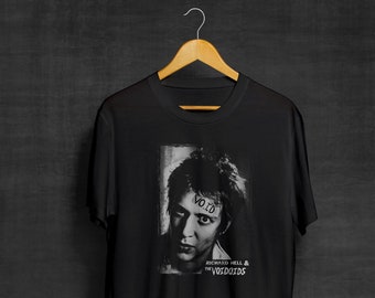 【Raucohouse】Hell hand printing over t-shirt Richard Hell and the Voidoids T-shirt | Band Shirts | Punk