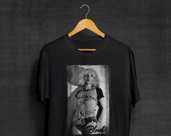 Blondie Debbie Harry Black T-Shirt | Band Shirts | Punk Rock | New Wave