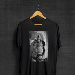 Blondie Debbie Harry Black T-Shirt | Band Shirts | Punk Rock | New Wave