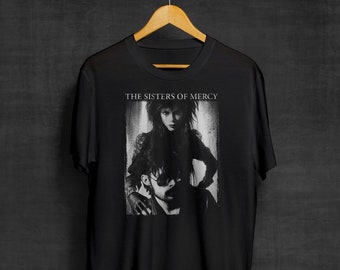 THE SISTERS OF MERCY 80s ヴィンテージバンドTシャツ The Sisters of Mercy Cross Tshirt 80s Vintage Best Gift T