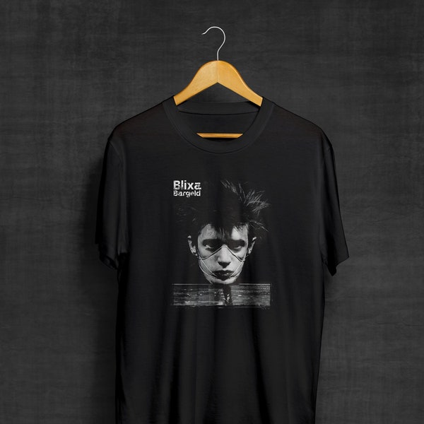 Blixa Einstürzende Neubauten Black T-Shirt | Band Shirts | Experimental |ndustrial Rock