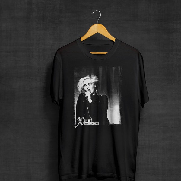 Anja Xmal Deutschland Black T-Shirt | Post-Punk | Goth | Dark Wave | Alternative | Band Shirts