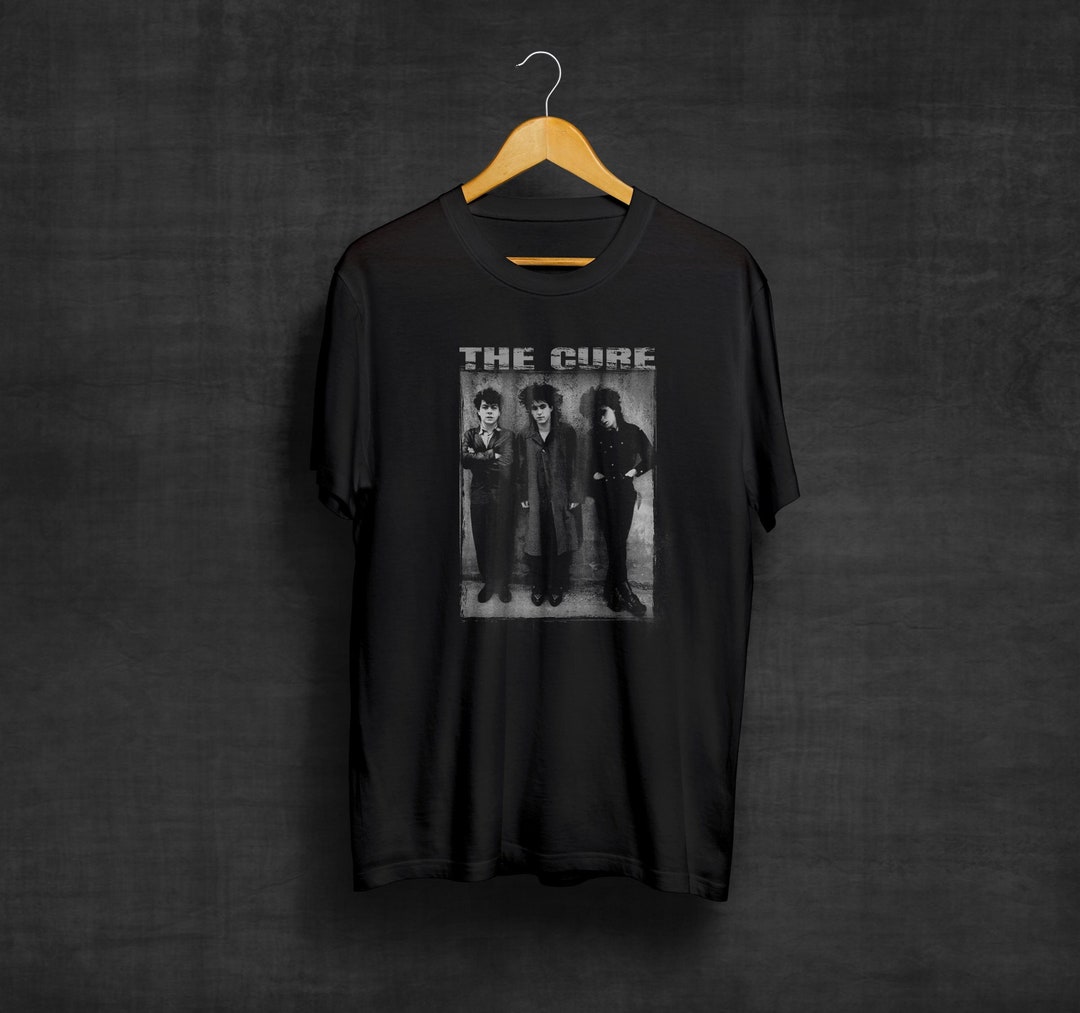 1982 the Cure Black Tshirt Band Shirts Goth Rock Alternative Etsy