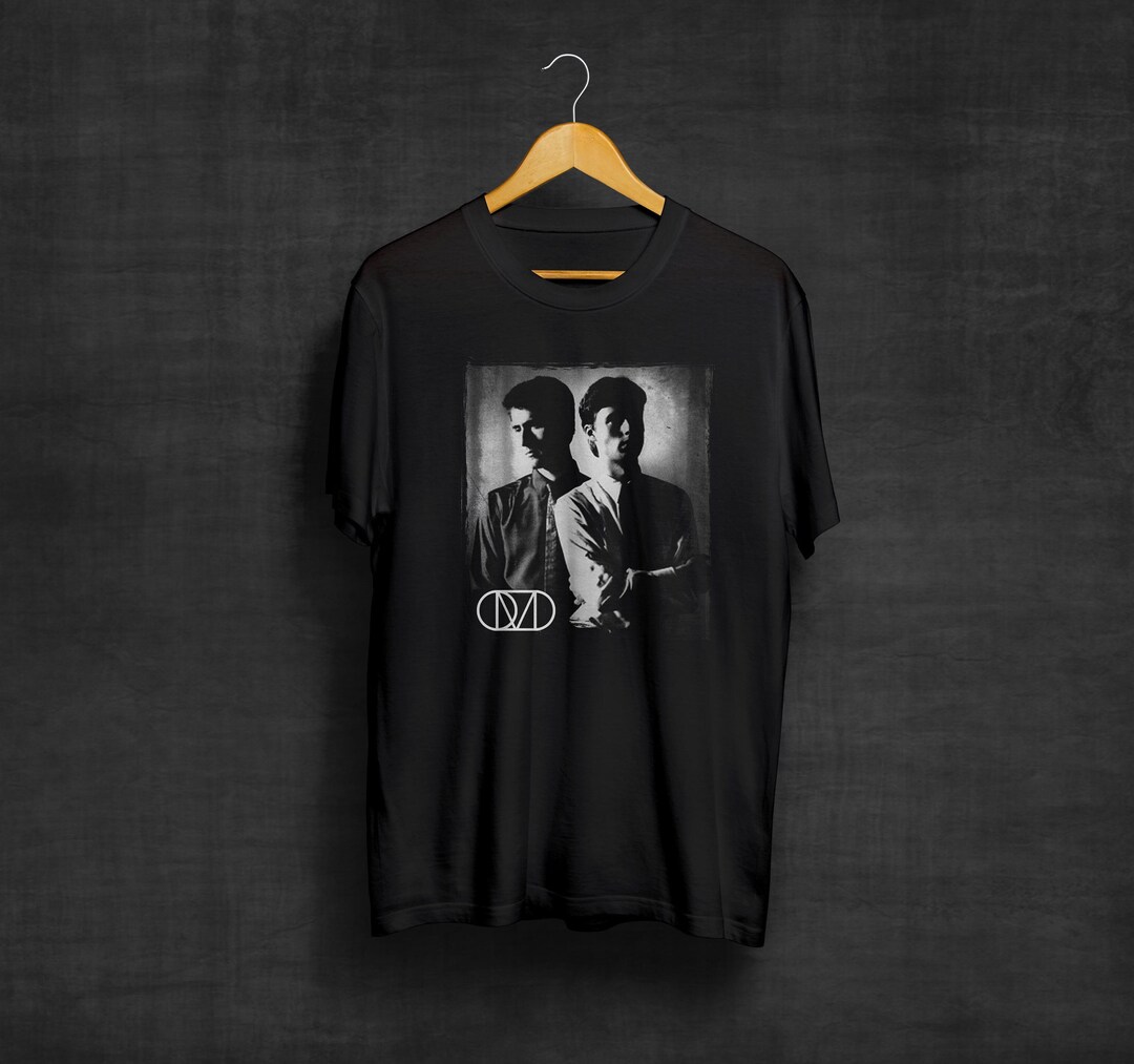 OMD Black T-shirt | Band Shirts | Synthpop | New Wave