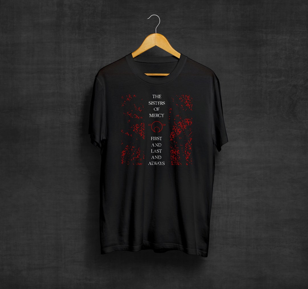 THE SISTERS OF MERCY 80s ヴィンテージバンドTシャツ SALE Vintage 1985 The Sisters of Mercy Black Unisex Cotton T