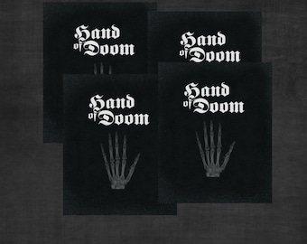 Parche de lona personalizado para banda pequeña / Parches / Parches personalizados / Gótico / Synthpop / Rock Darkwave / Metal / Alternativo
