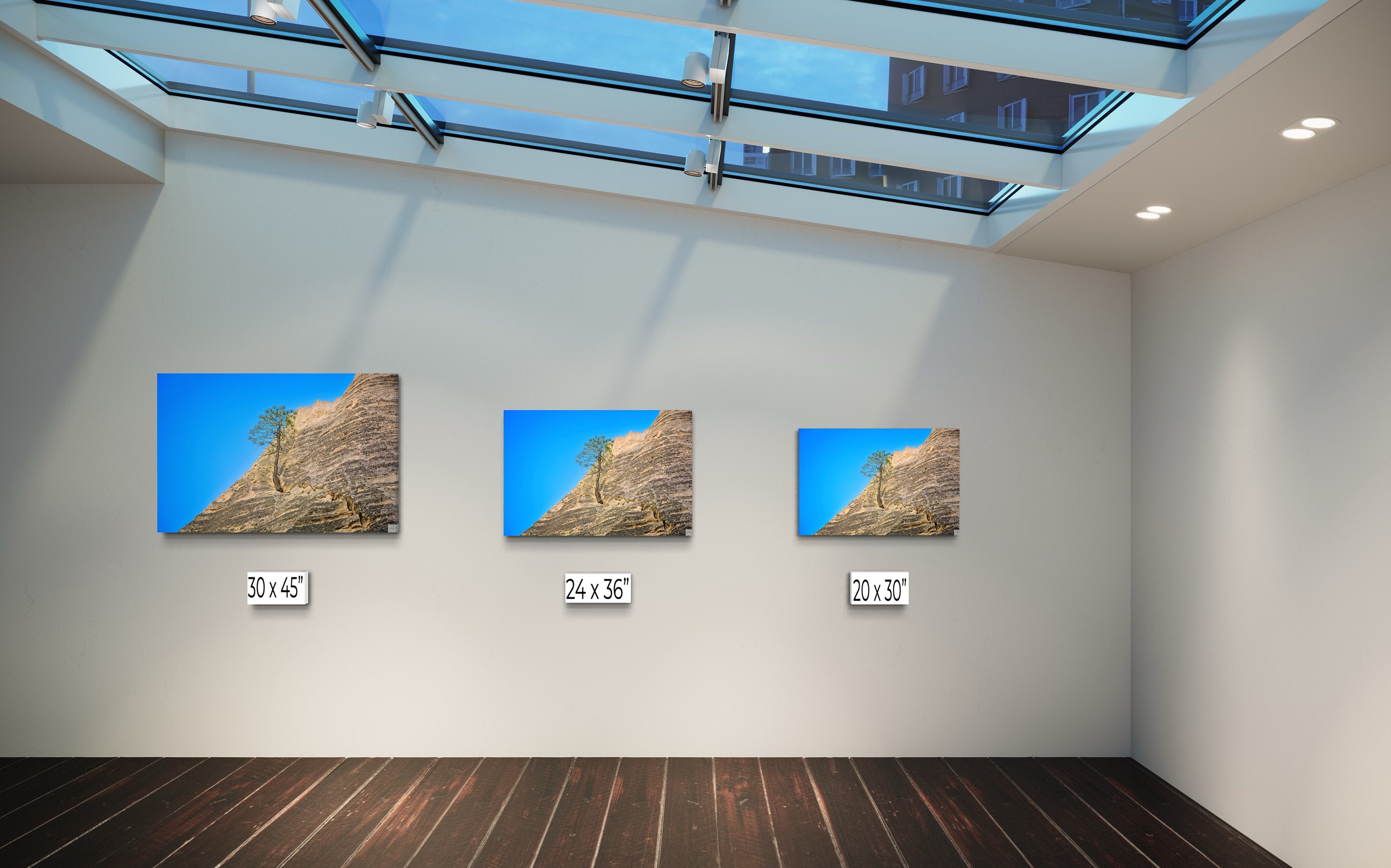 キャンバス Tranquil USA Landscape Art,original Wall Art, Paper + Canvas