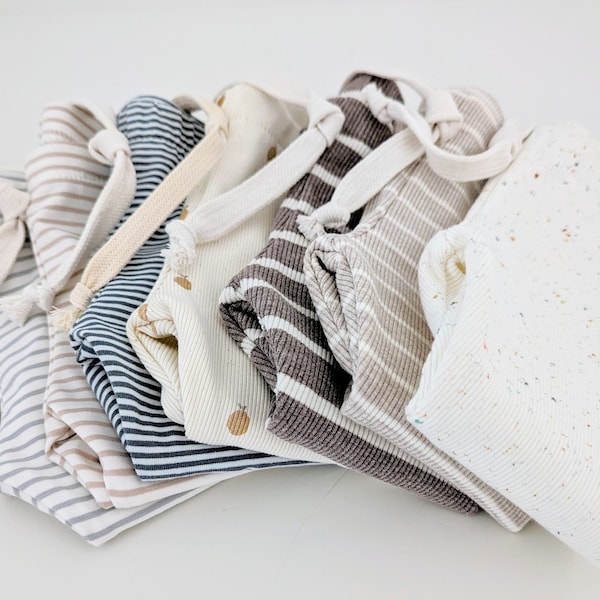 Leggings aus Rib-Jersey Bio 50/56-98/104 für Kinder/Babys