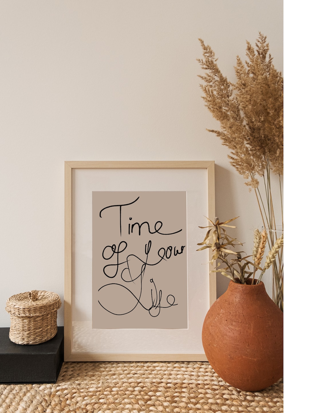 Printable Quotes Framed Canvas Office Wall Art Quotes Print Etsy