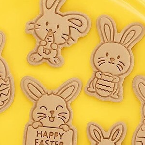 DIY: Cookie Cutter Bunny Set [8 Pieces] - Great for Easter and Children!