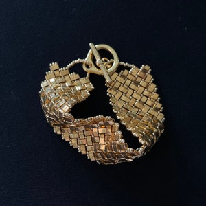 Kin&#39;iro Bracelet - Miyuki Half Tila