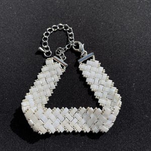 Shiro Bracelet - Miyuki Half Tila