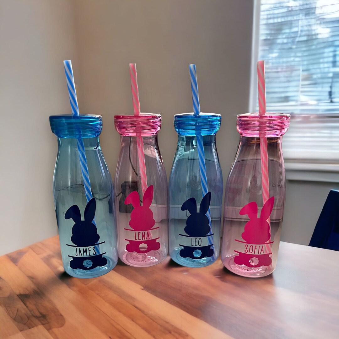 Personalised Easter Milk Bottle Personalised Easter Gift Etsy
