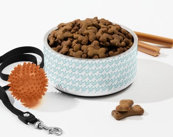 Pet bowl Dining In Good Ceramic Dog Bowl, ceramic bowl. Cat, Dog or bunny water/food pet supplies.