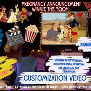 Winnie The Pooh Pregnancy Announcement Video: Spanish Version (Digital)