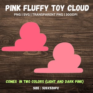 Toy story clouds SVG, cartoon cloud silhouette, kids cloud, pink cloud clipart, nursery cloud file, cloud outline, fluffy cloud PNG