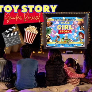 Girl Gender Reveal Movie, Toy Story Gender Reveal Movie,Gender Reveal Ideas, Toy Story Boy or Girl Gender Reveal Video, Movie Gender Reveal