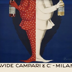 Campari Poster Vintage Print, 1920s Italian Liqueur Retro Drink Poster, Clown Print, Kitchen Print, Campari Bar Art (Digital Download) image 15