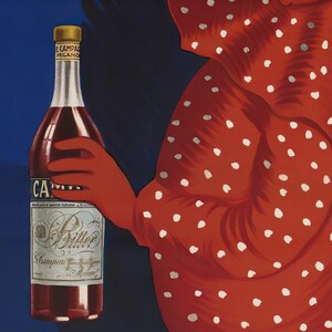 Campari Poster Vintage Print, 1920s Italian Liqueur Retro Drink Poster, Clown Print, Kitchen Print, Campari Bar Art (Digital Download) image 13