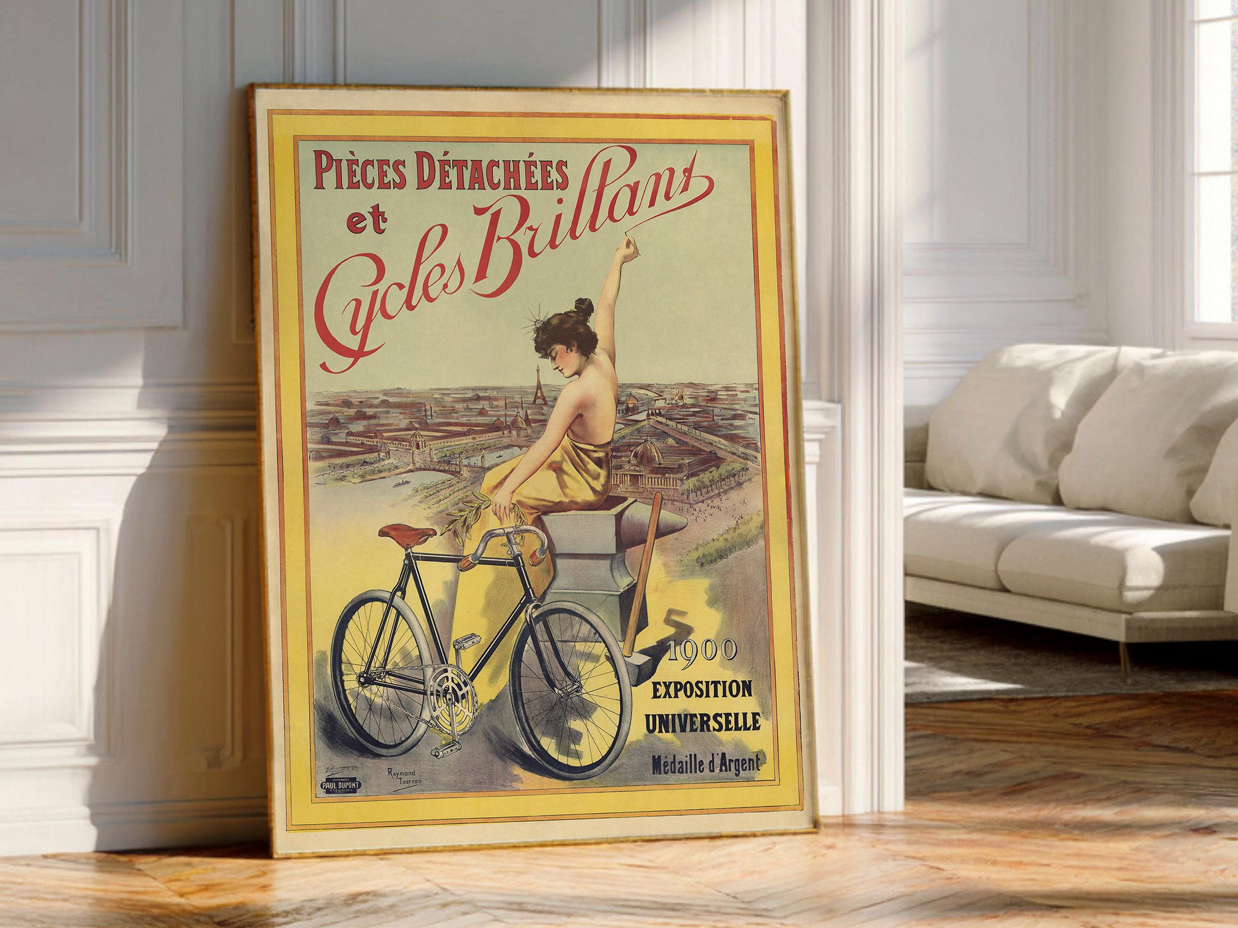 Bicycle race queen poster - Etsy 日本
