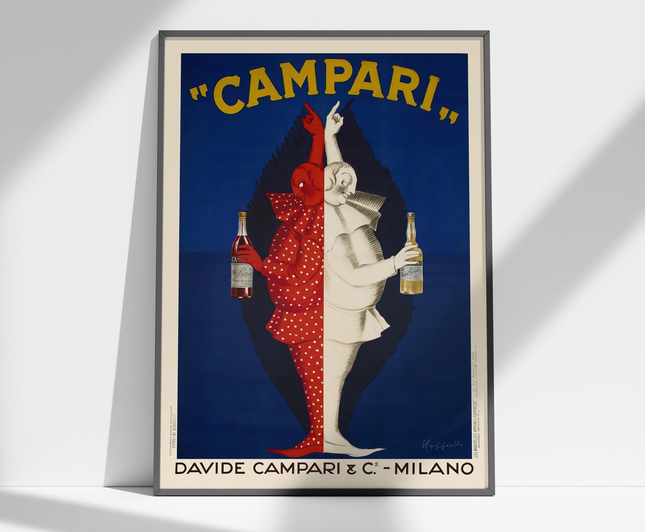 Campari poster - Etsy 日本