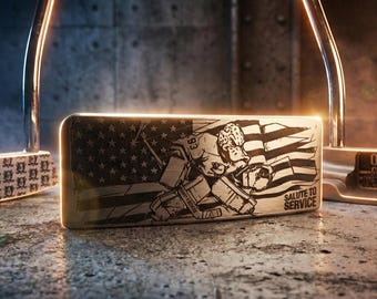 Op maat gefreesd blad putter 303 roestvrij staal gepersonaliseerd gegraveerd golfcadeau gemaakt in de VS