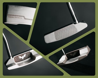 Putter con lama fresata personalizzata in acciaio inossidabile 303, mazza da golf personalizzata con incisione, prodotto negli Stati Uniti