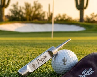 Custom Golf Divot Tool | Personalized Engraved Stainless Steel - Groomsmen Gift for Golfer