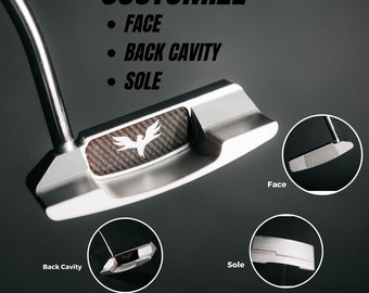 Op maat gefreesde putter 303 roestvrij staal gepersonaliseerde gegraveerde golfclub gemaakt in de VS