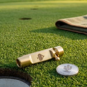 Custom Golf Retractable Divot Tool | Personalized Engraved Brass - Groomsmen Gift for Golfer image 16