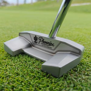 Custom Engraved Mallet Golf Putter: Center Shaft, 303 Stainless Steel