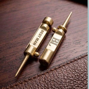 Custom Golf Retractable Divot Tool | Personalized Engraved Brass - Groomsmen Gift for Golfer image 9