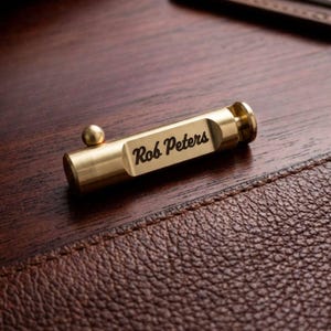Custom Golf Retractable Divot Tool | Personalized Engraved Brass - Groomsmen Gift for Golfer image 8