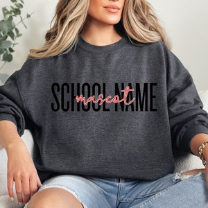 Custom School Mascot PNG | Custom School Mascot SVG | Custom School Mascot | School Mascot Shirt | Mascot Shirt | Custom Team Mascot