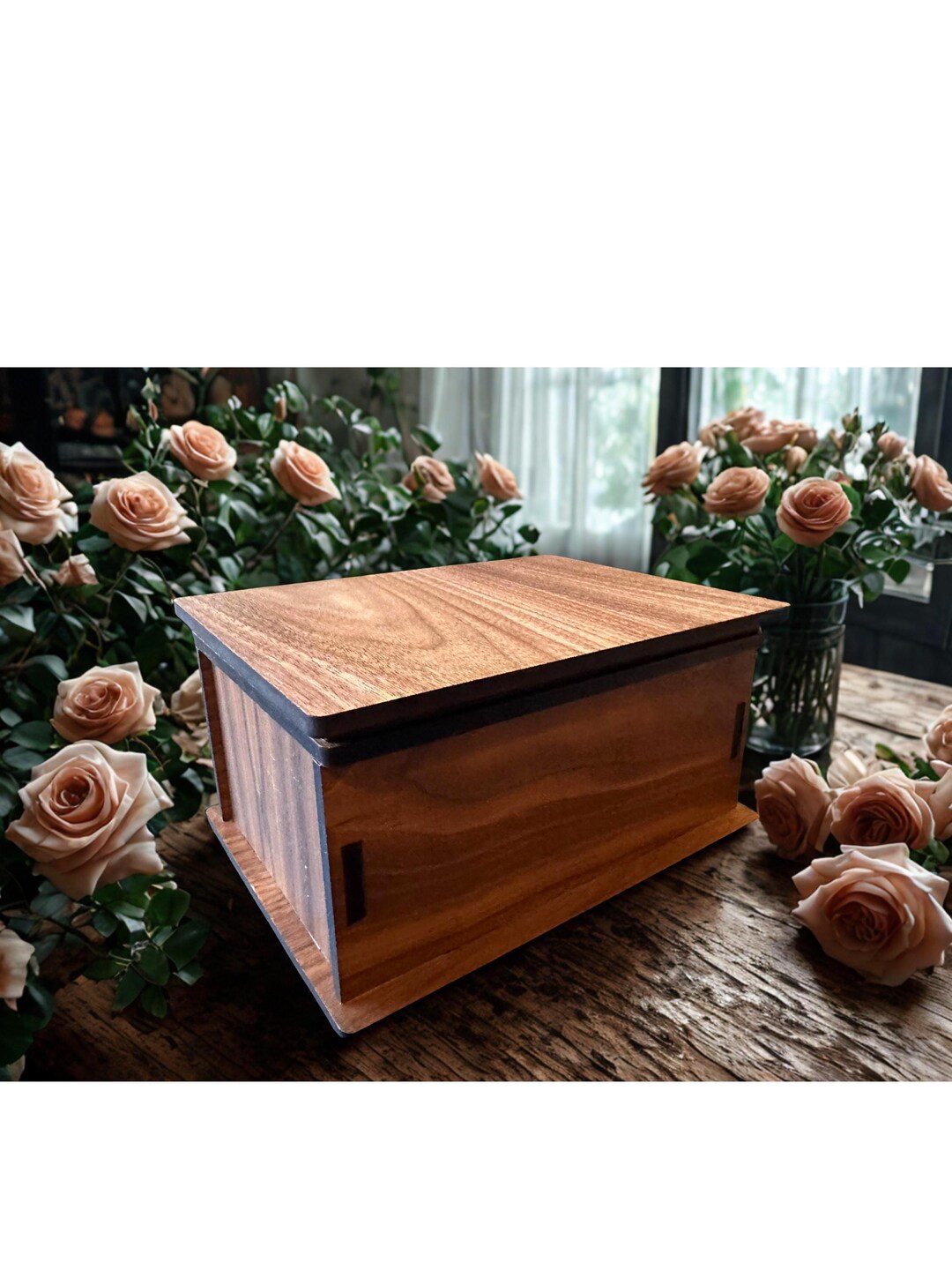 Personalized Wooden Keepsake Box | Engraved Wedding Memory Box - Etsy