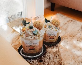 Pumpkin Spice Dessertkerze